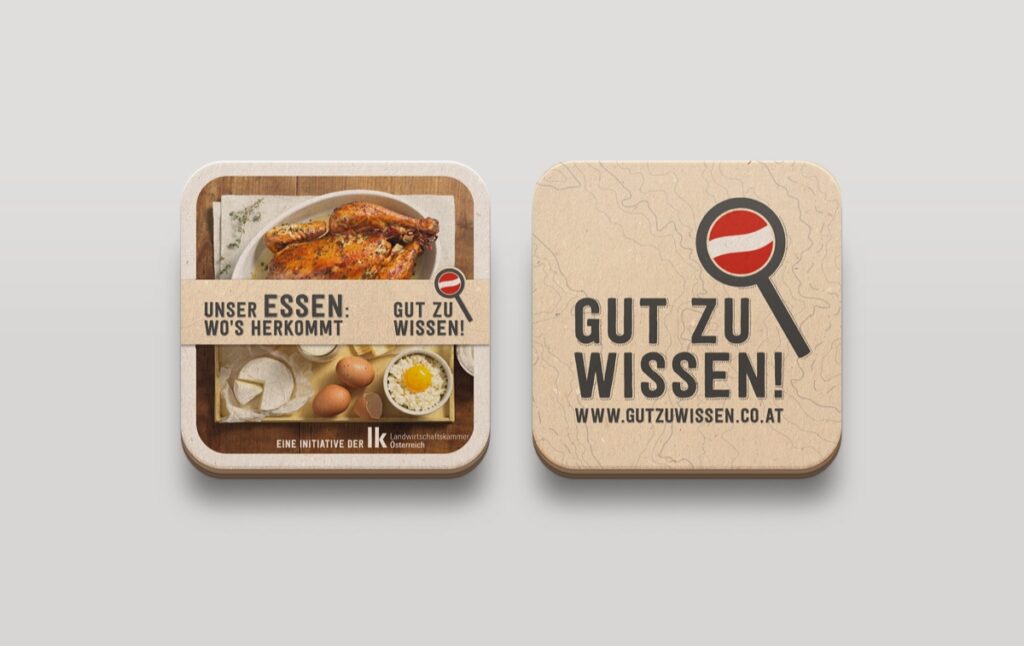 BIERDECKEL Huhn