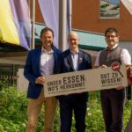 DI Franz Raab, Kammerdirektor LKNÖ, Mag. Johannes Schedlbauer, MAS Direktor WKNÖ, Ing. Lorenz Mayer, Vizepräsident LKNÖ, Georg Franz, Küchenleiter WKNÖ Gastronomie