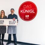 Eva-Maria Kopitar, HSEQ Managerin, Oliver Hauke, Küchenleiter ORF Kantine, Das Künigl, Eurest © LKÖ/L.Ruisz