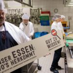 Gerhard Till, Standortleitung Produktionsküche Wien-Stubenring, Bernahrd Ley, Stellvertrende Standortleitung, Jacquelin Gneth, Köchin, Bernhard Spira, Koch