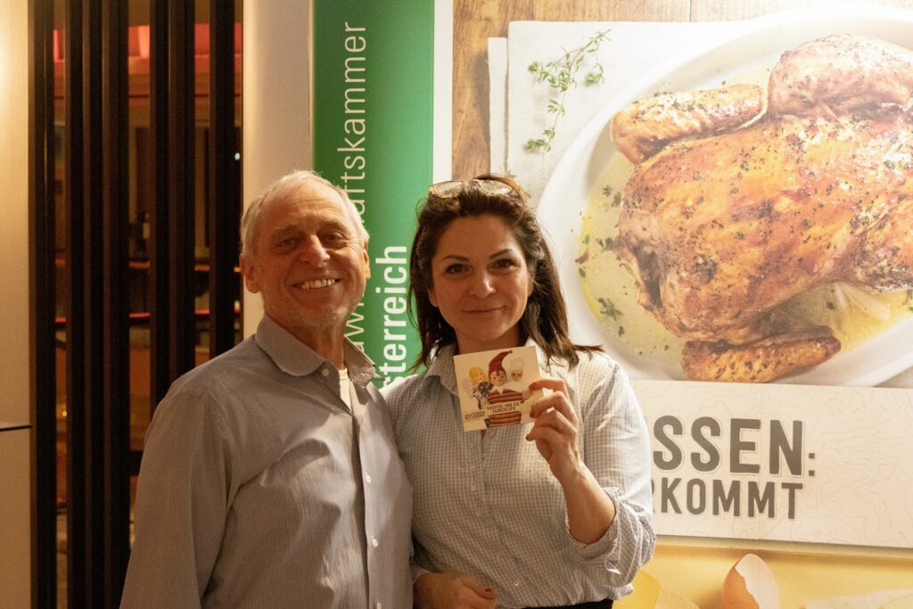 Hurra, der Stand ist fertig! Dr. Rudolf Stadler GZW, Mag. Katharina Tidl GZW LKÖ