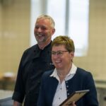 Küchenleiter Rüdiger Pehamberger, Schulverein Kreuzschwestern Linz, Rosemarie Ferstl, Vizepräsidentin LK-OÖ