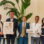 Norbert Walter, Präsident LK-Wien, Frank Spielmeyer, Generalmanager Almanac Hotel Wien, Felix Wittner, Director of FB, Andreas Mahl, Executive Chief Almanac Hotel Wien, Katharina Tidl, Leitung Intitiative GUT ZU WISSEN, LKÖ