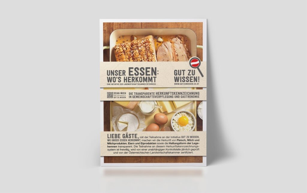POSTER Schwein/Text A4 bis A2