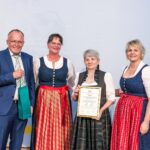 Präsident Siegfried Huber, LK-Kärnten, Abt.V. DI Roland Pistol, Bildungszentrum Ehrental, Wirtschaftsleitung Huberta Wildpannert, WL-Stv. Ulrike Höffernig, Dir. Ing. Nicole Weissnegger, LHSt. Martin Gruber, Landesregierung Kärnten