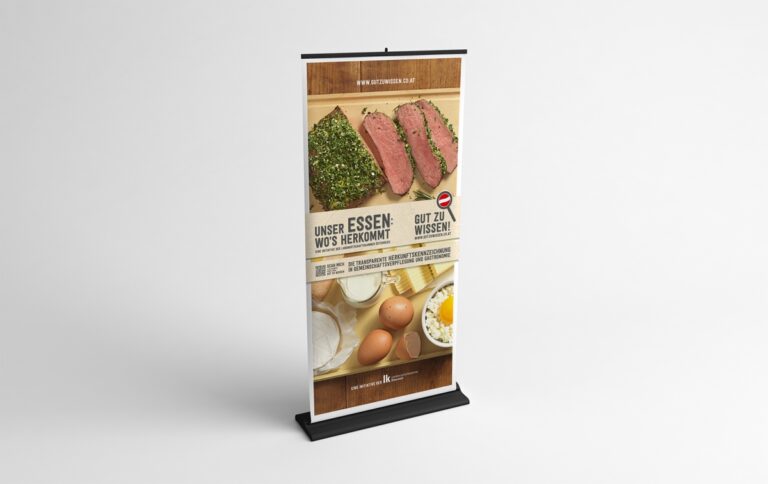 ROLLUP Rind/Foto 1x2m