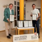 Siegfried Huber, Präsident der Landwirtschaftskammer Kärnten, Günther Albel, Bürgermeister der Stadt Villach