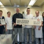 Vizepräsidentin Rosemarie Ferstl, LK-OÖ, Rüdiger Pamberger, Küchenleiter Schulverein der Kreuzschwestern Linz, Mag. Katharin Tidl, Leitung Initiative GUT ZU WISSEN LKÖ